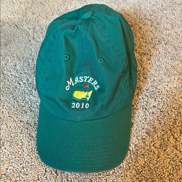 Masters Other - Masters Green Embroidered Golf Hat